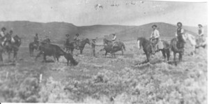 Roundup at 76 Ranch 1881